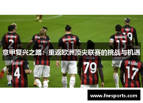 意甲复兴之路:重返欧洲顶尖联赛的挑战与机遇 意甲复兴之路:重返欧洲顶尖联赛的挑战与机遇